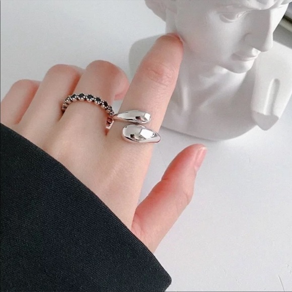 💎new Gold/925 Sterling Silver Wrap Ring - Picture 8 of 14